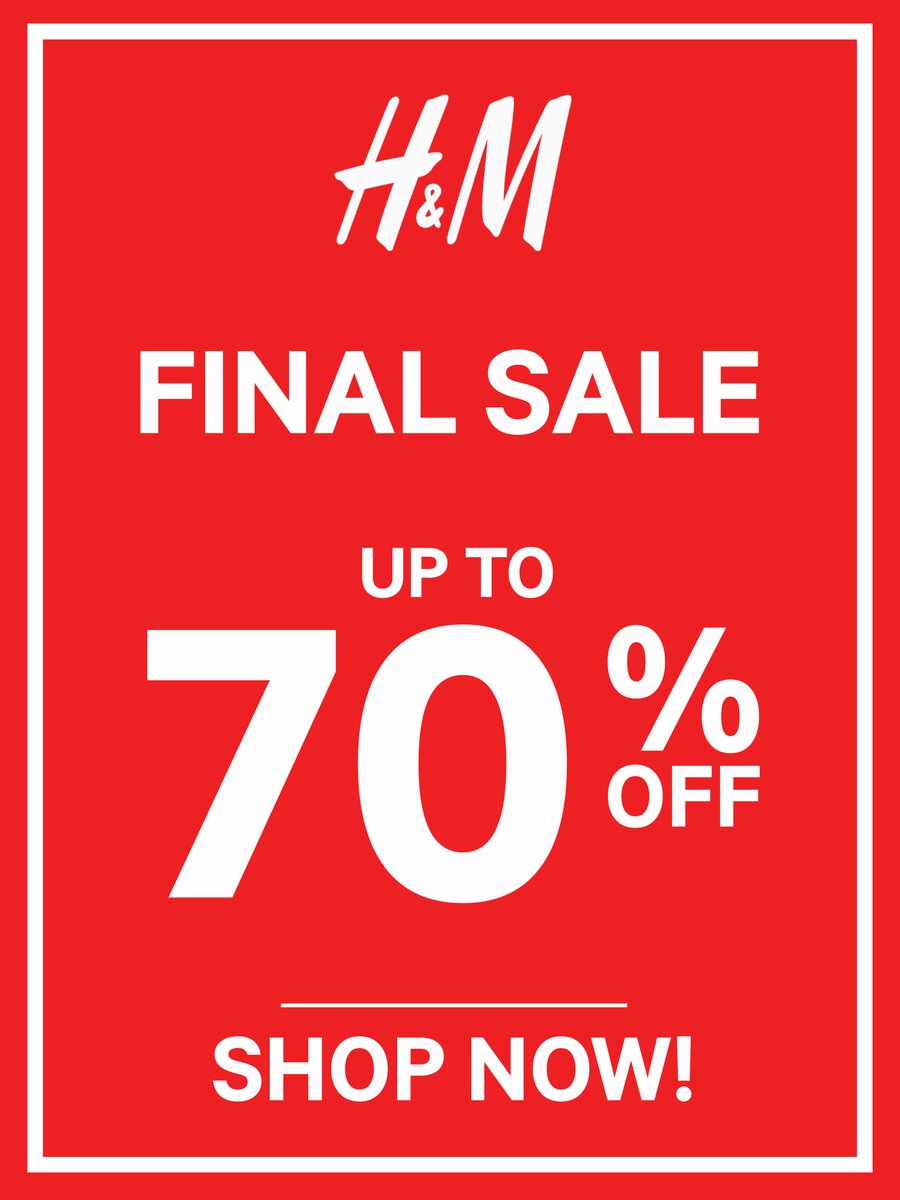 H&M sale image
